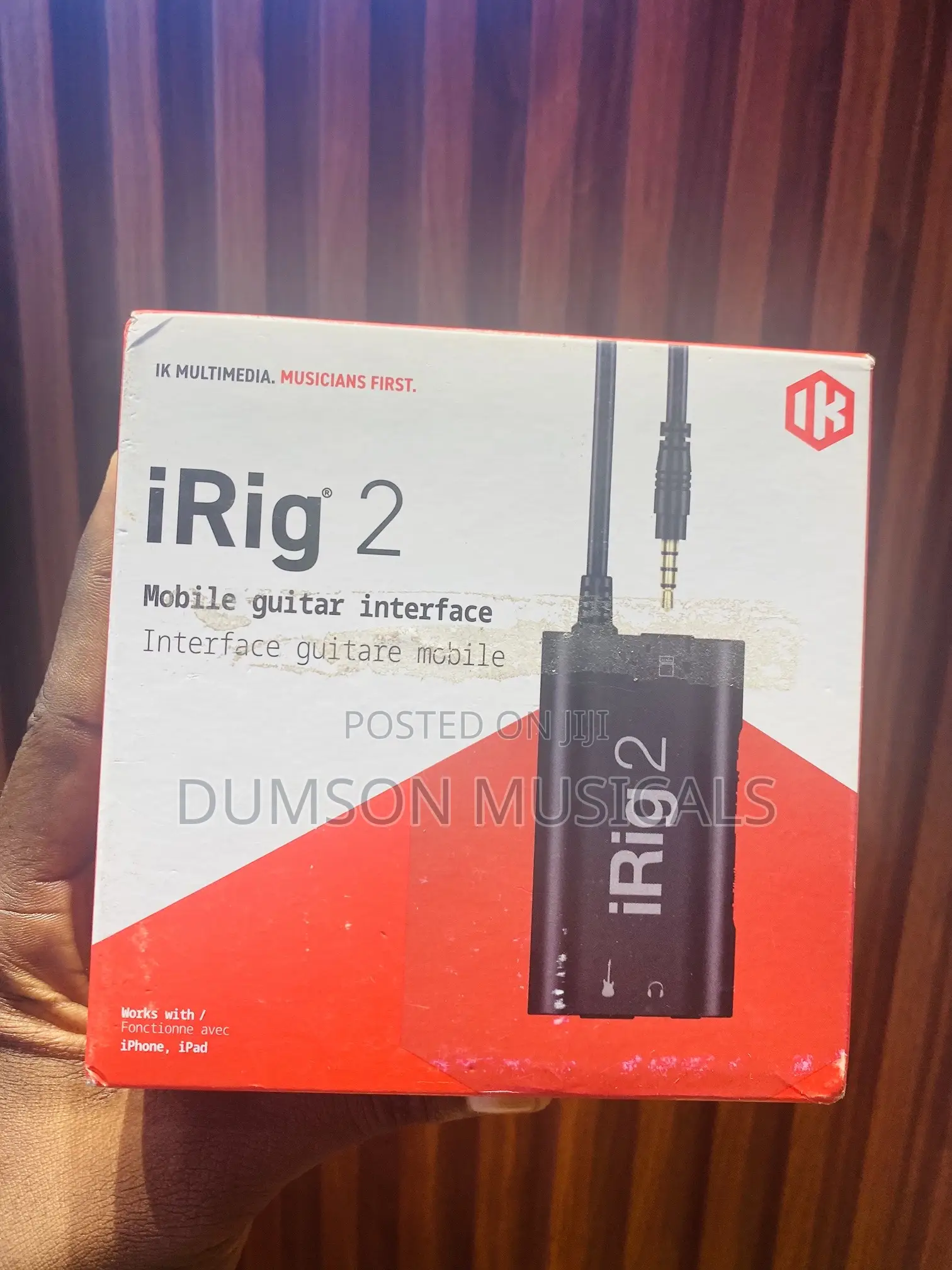 Irig 2 Mobile Guitar Interface , Irig2 Interface Guitar Mobile