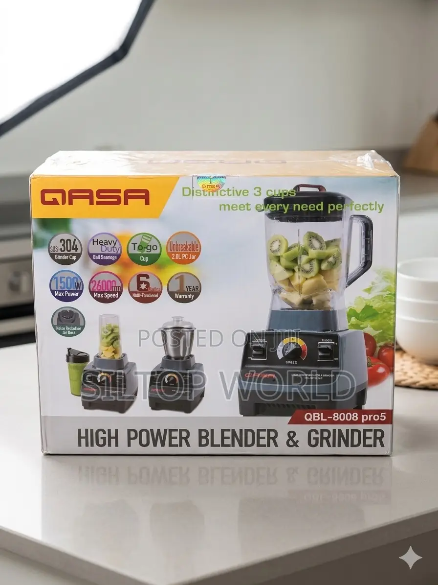 Qasa Pro5 High Power Blender and Grinder