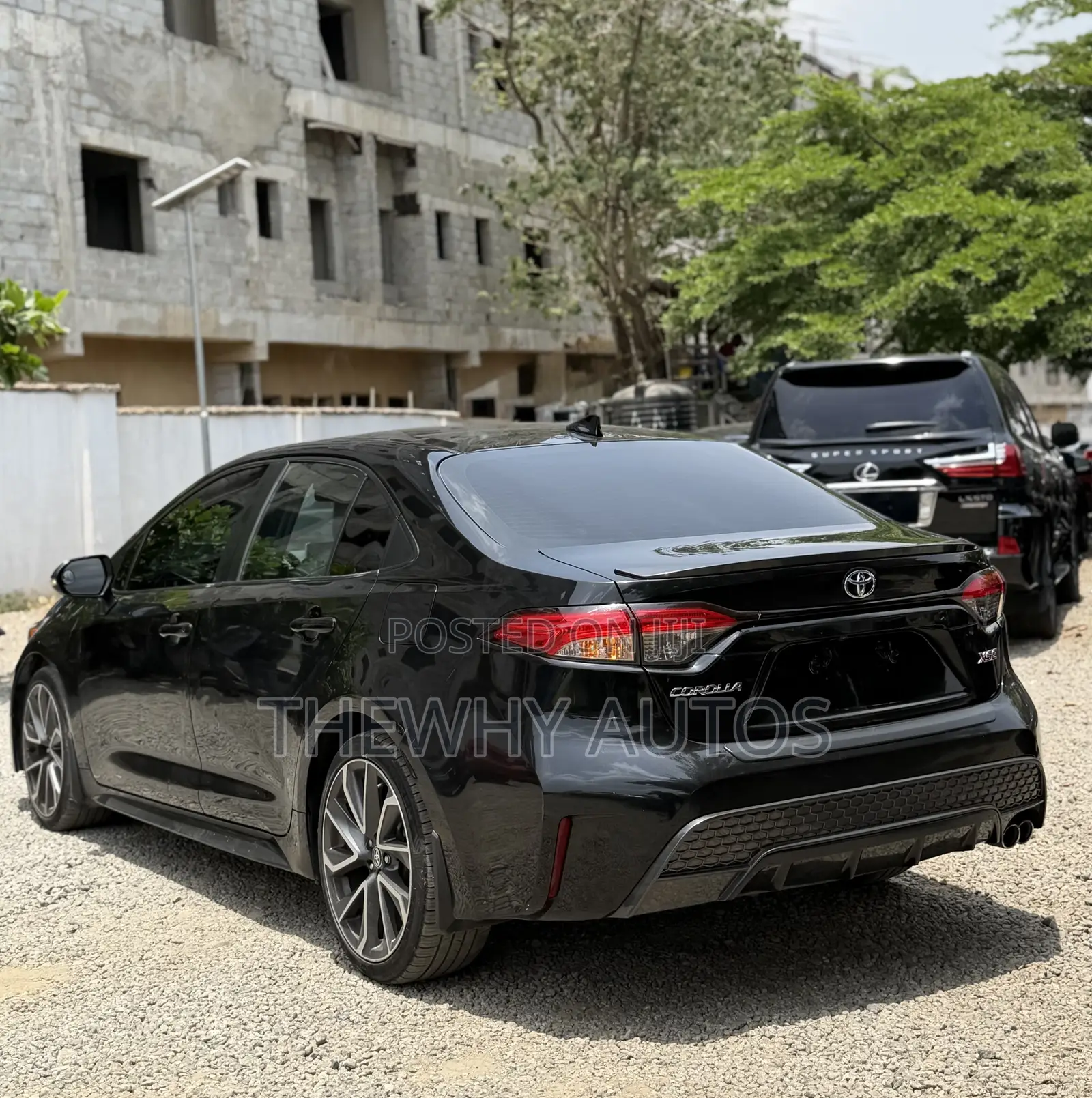 Toyota Corolla XSE 2020 Black