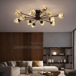 Led Nordic Flosh Chandelier Ceiling Fitting Light