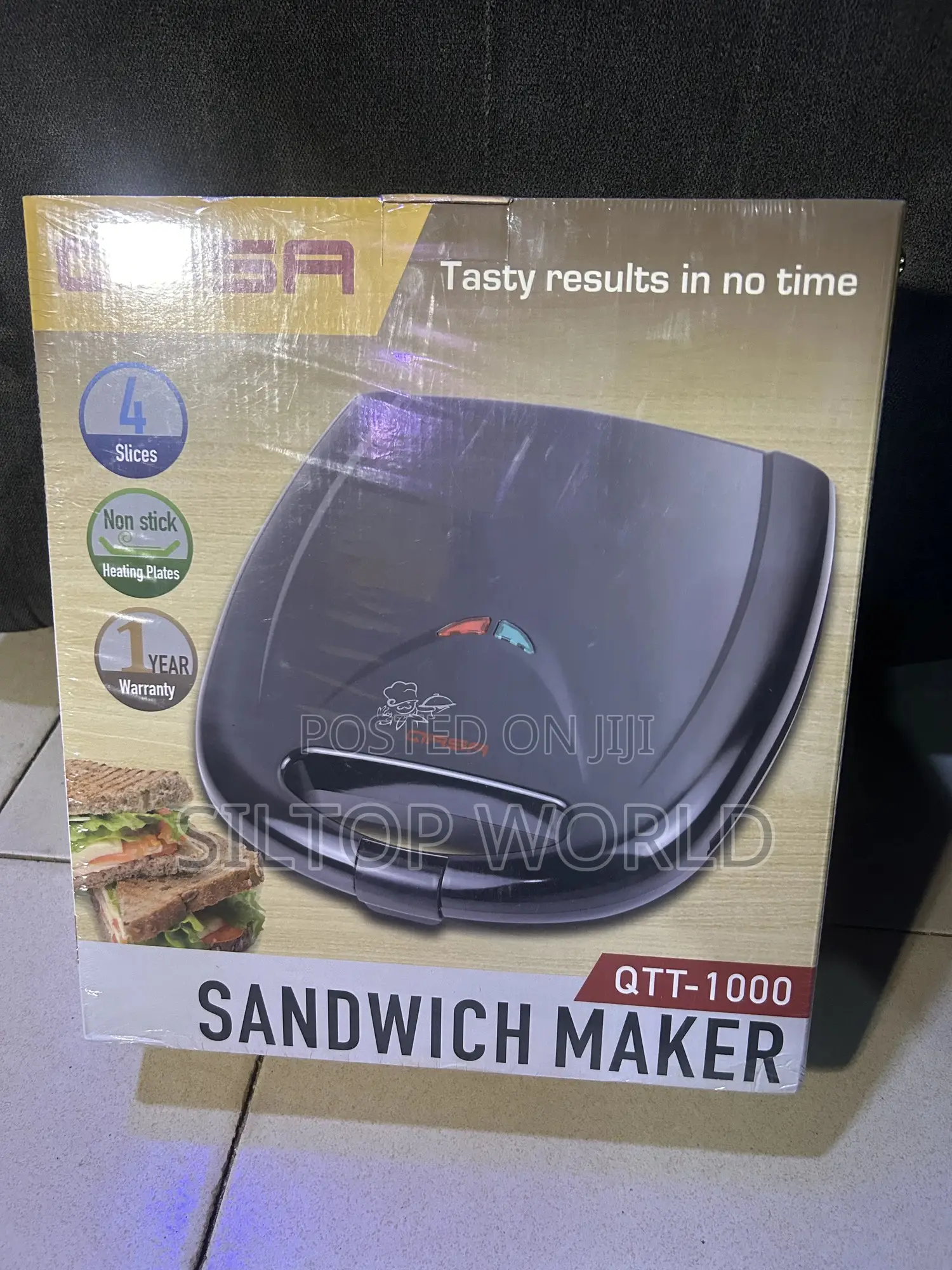 4 Slice Qasa Sandwich Maker