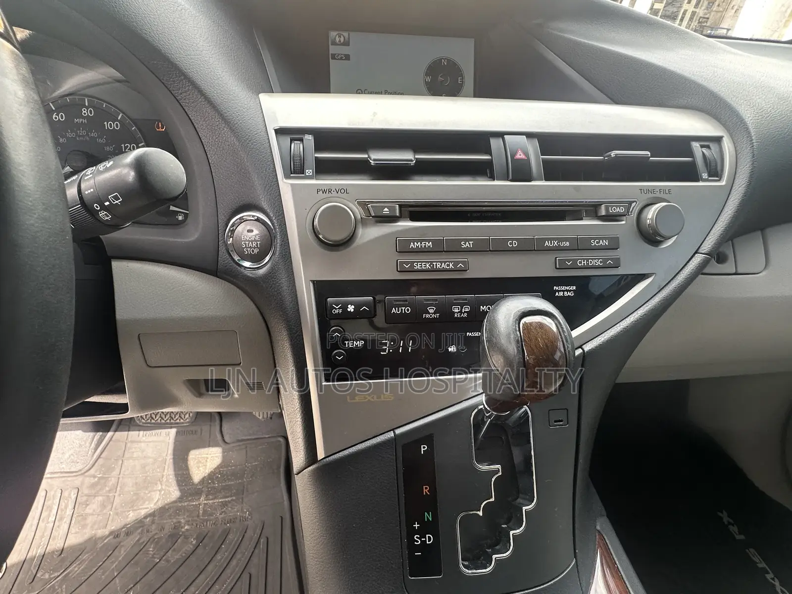 Lexus RX 350 2011 Silver