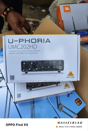Umc 202hd Audio Interface Behringer