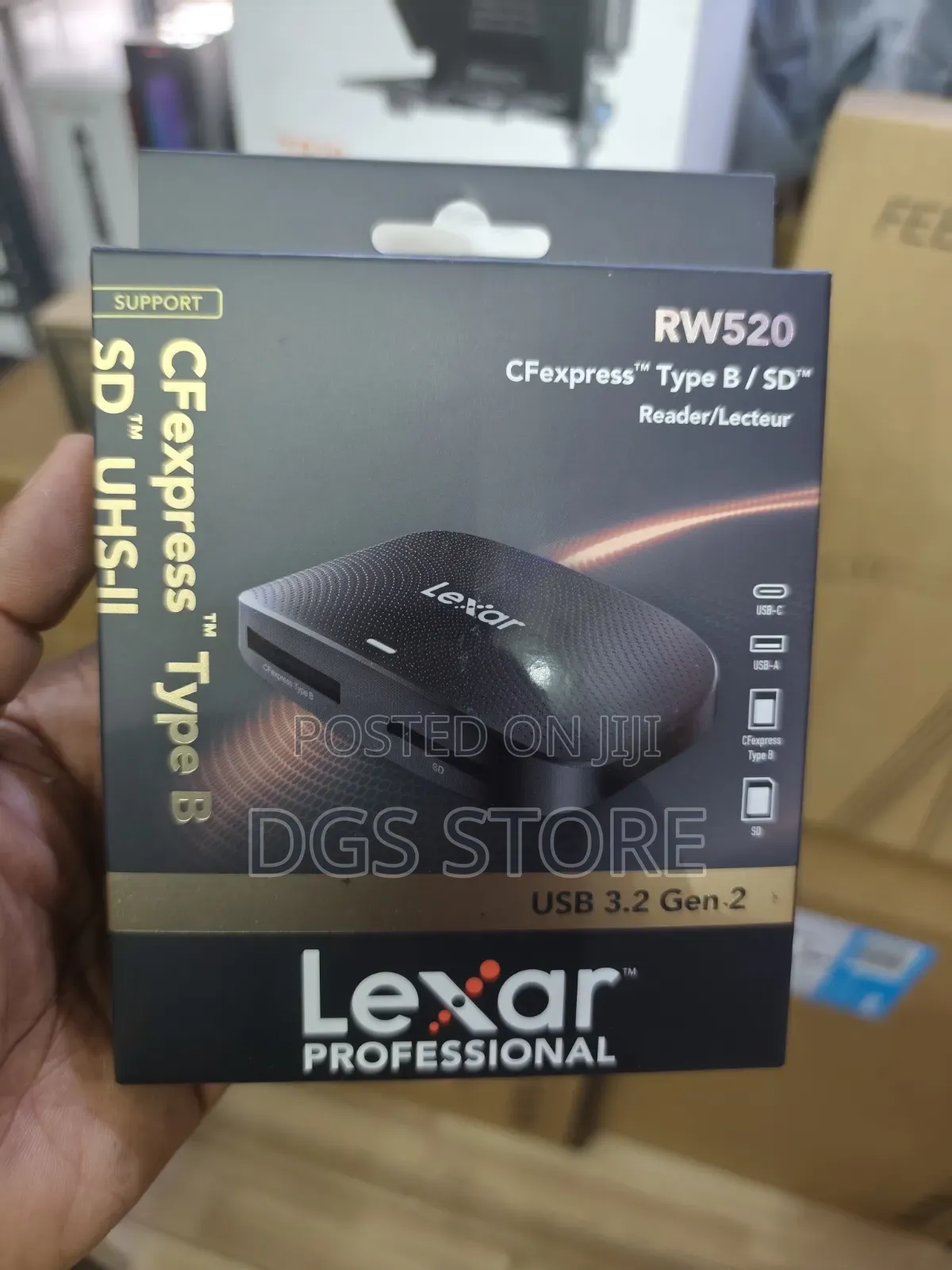 Lexar Professional Rw520 Cfexpress Type B/Sd Reader