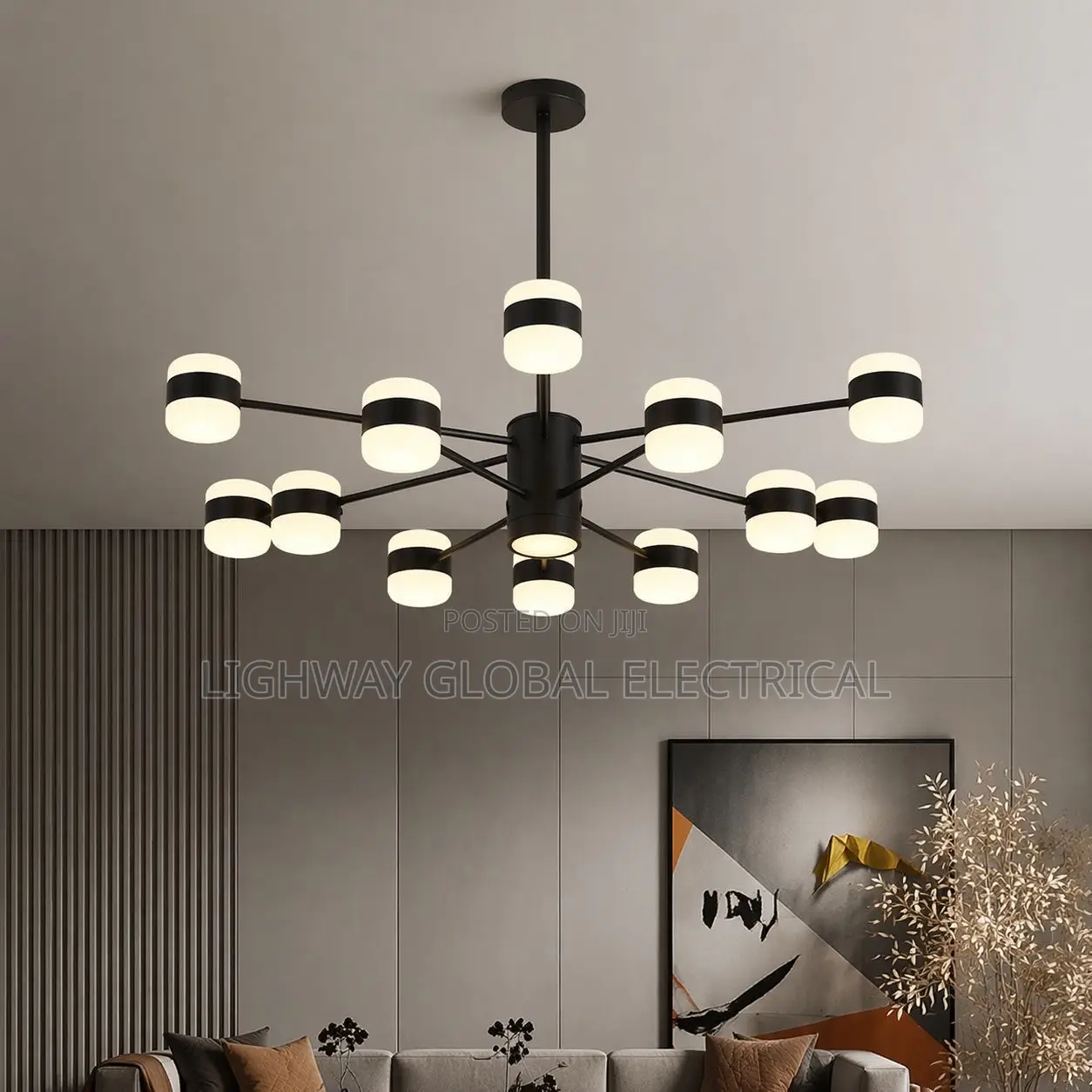 Modern Living Room Led Chandelier Light