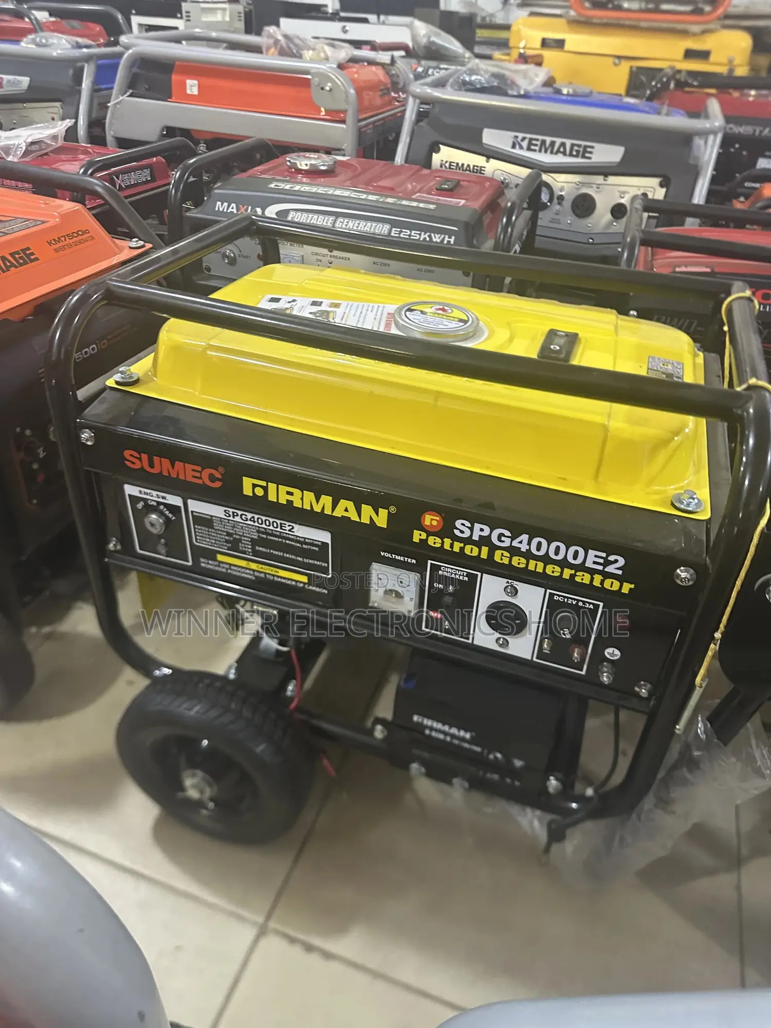 Sumec Firman 4kva Automatic Generator 4000e2