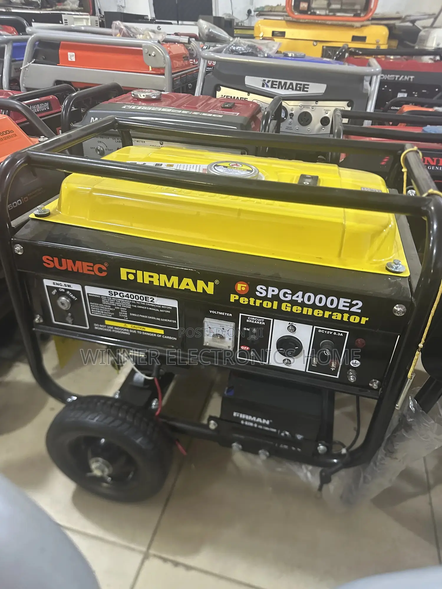 Sumec Firman 4kva Automatic Generator 4000e2