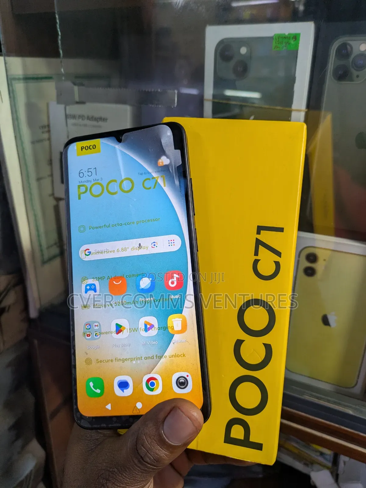 New Xiaomi Poco C71 128 GB Black