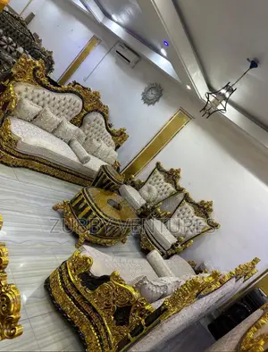 Living Room With This Royal Luxury Sofa.