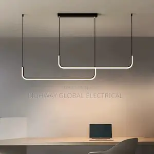 Simple Linear Led Chandelier