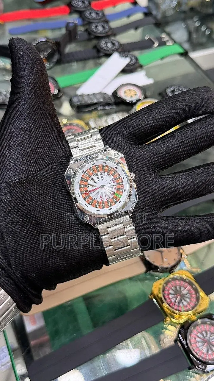 Rotating Dial Chain Watches