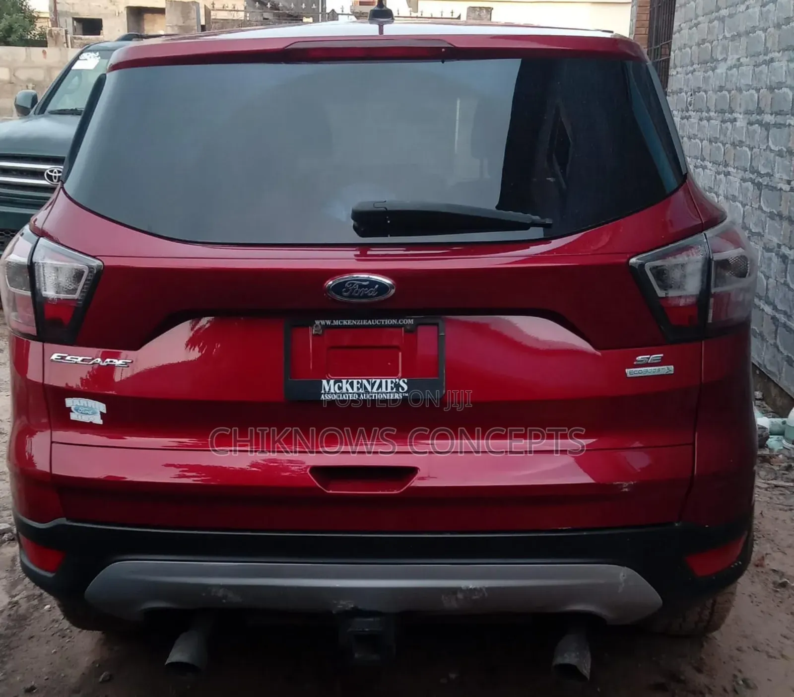 Ford Escape 2017 Red