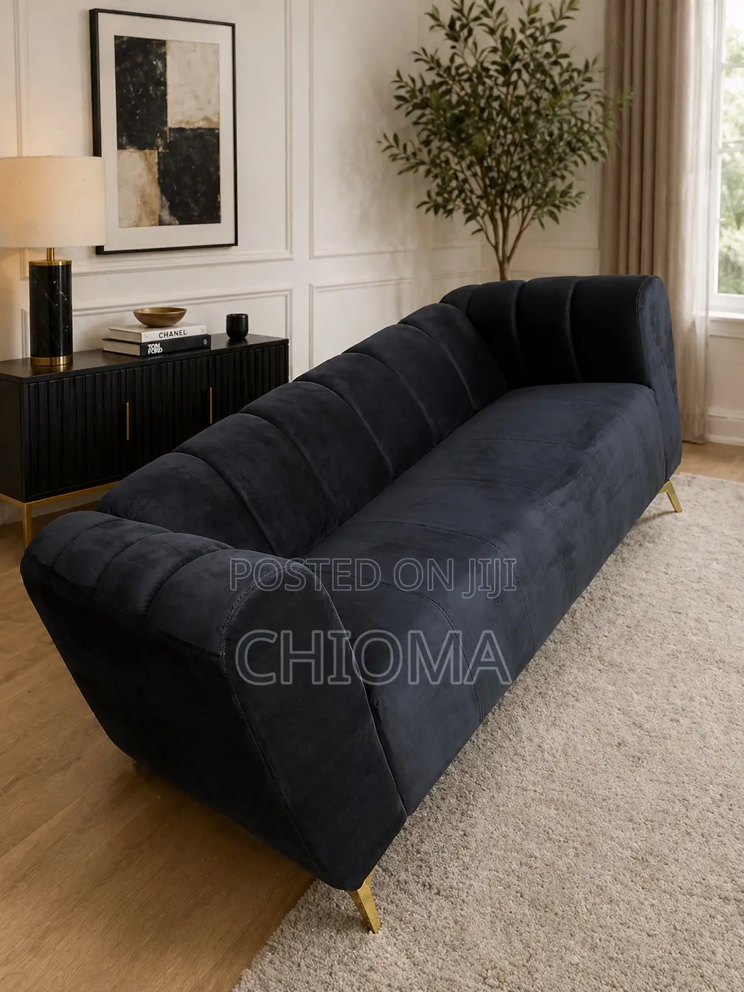 4 Seater Padded Sofa