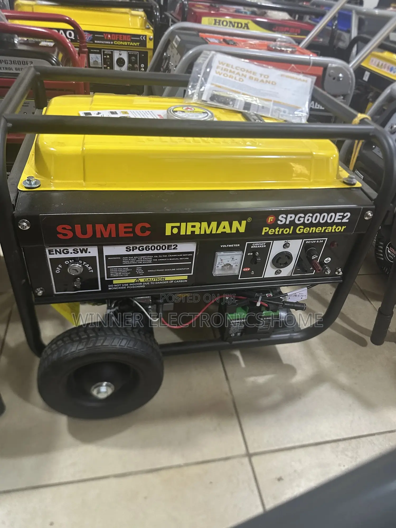 Firman 5.5kva Automatic Petrol Generator