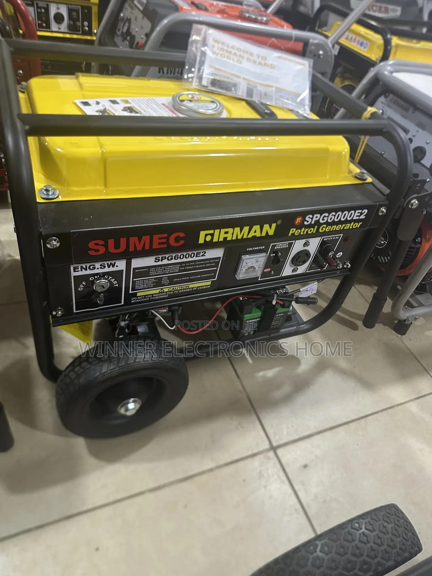 Firman 5.5kva Automatic Petrol Generator