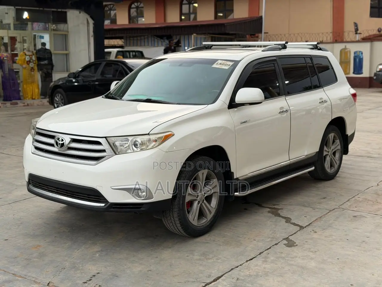Toyota Highlander Limited 2012 White