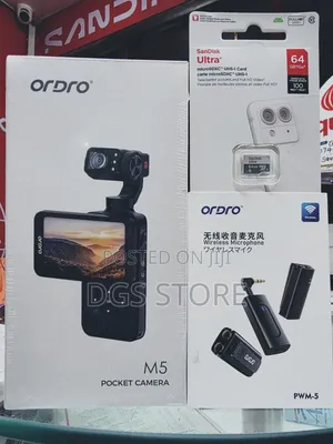 Ordro M5 Pocket Camera With Memory Card
