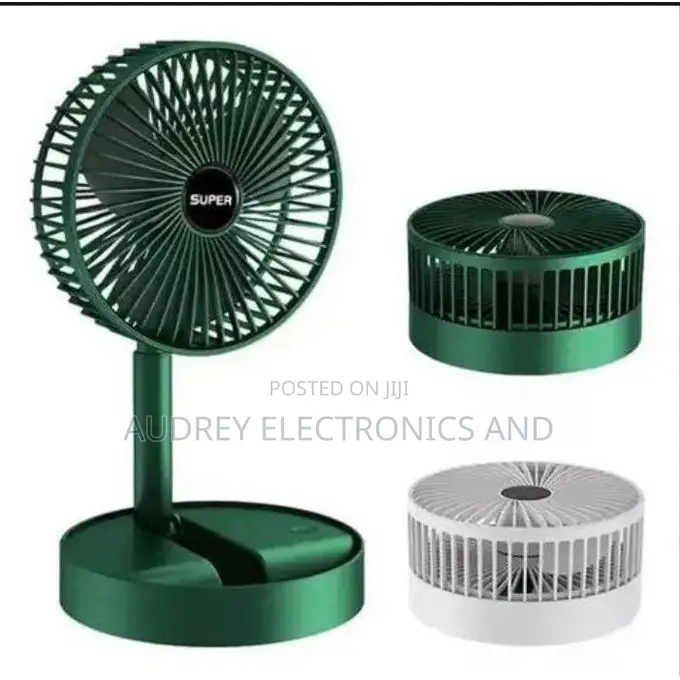 Telescopic Folderdable Reachargeable Fan