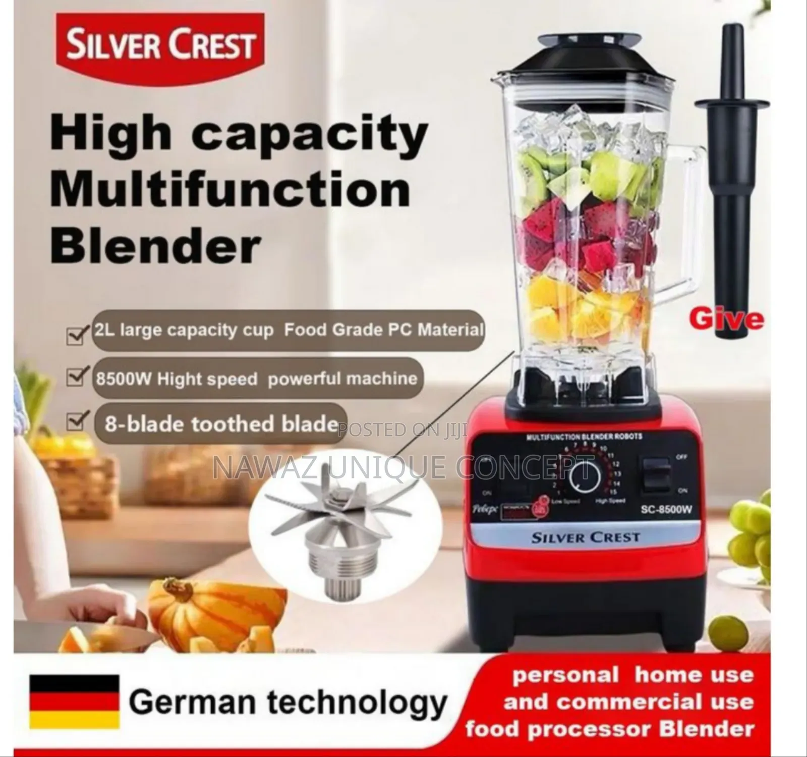 Silver Crest Blender