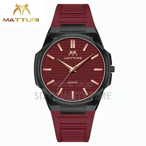 Matturi Rubber Strap Wristwatch