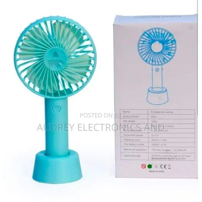 Mini Portable Handheld Fan (Speed Adjustable Silent Fan)