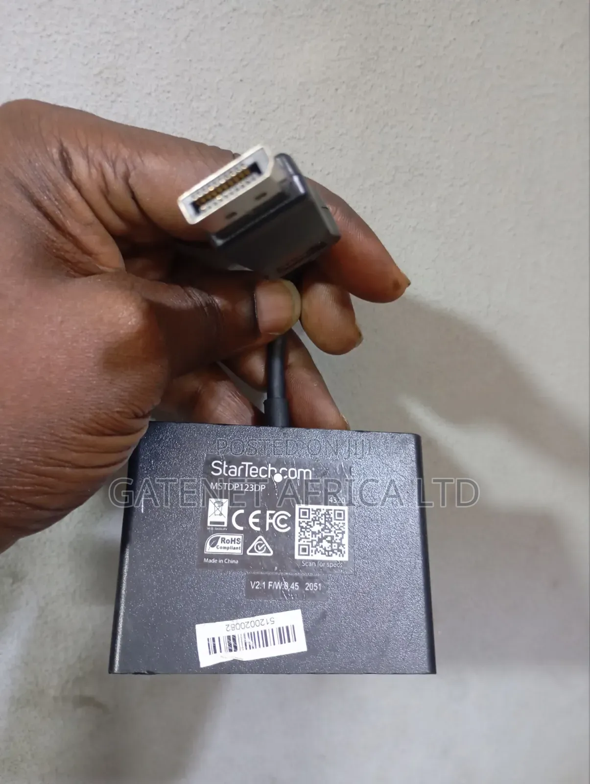 Startech Displayport to Multi Monitor Adapter Displayport Dock