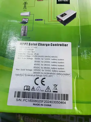 80amps 245v Must Solar Charge Controller