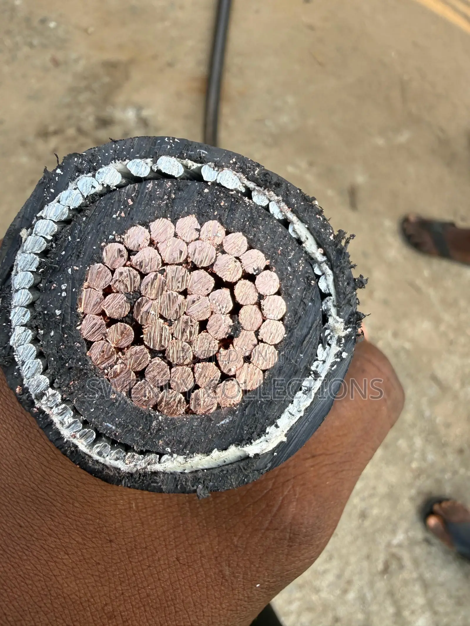 400mm Single Nigeria Armored Cable
