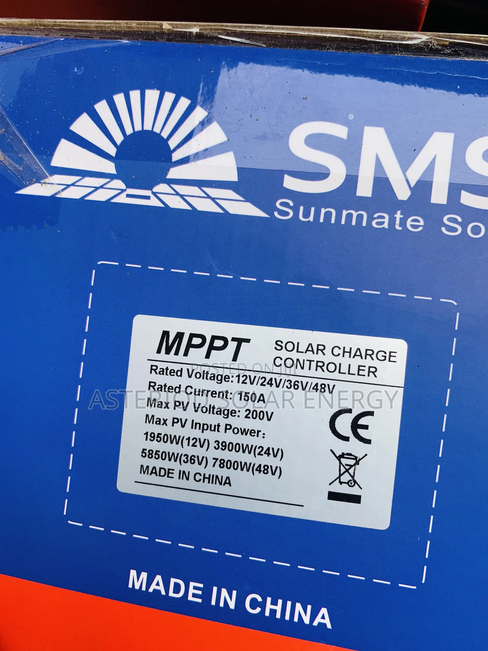 150amps 12v,24v,36v,48v, SMS Solar Charger Controller