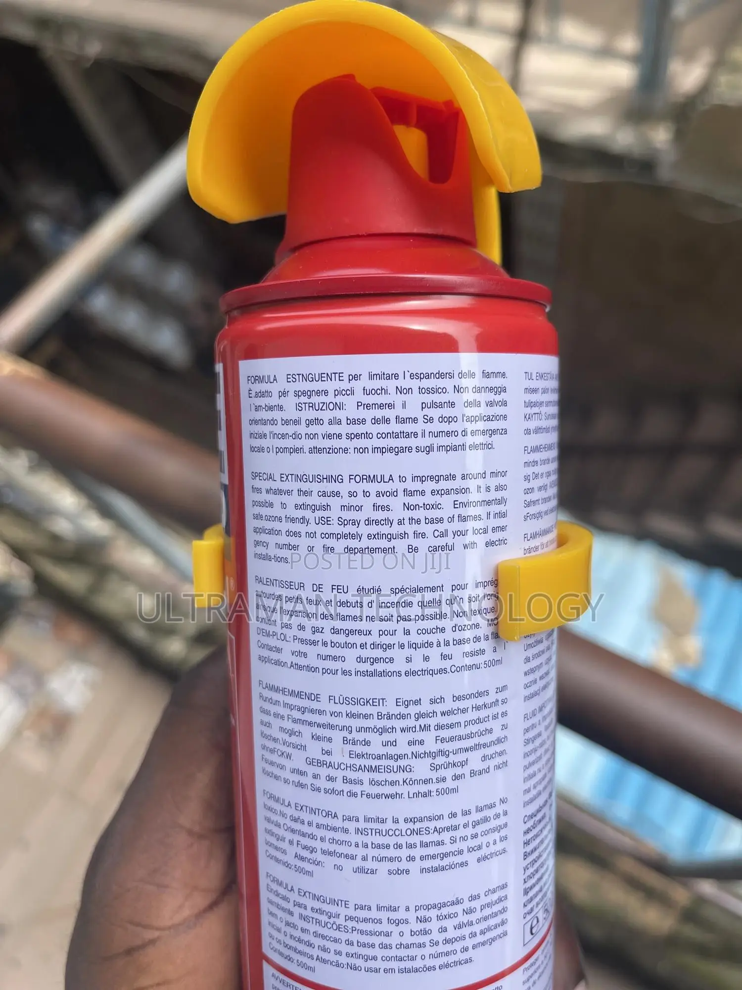 Fire Stop Extinguisher Spray