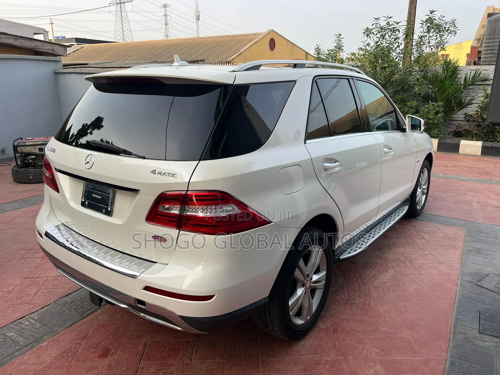 Mercedes-Benz M Class ML 350 4Matic 2012 White