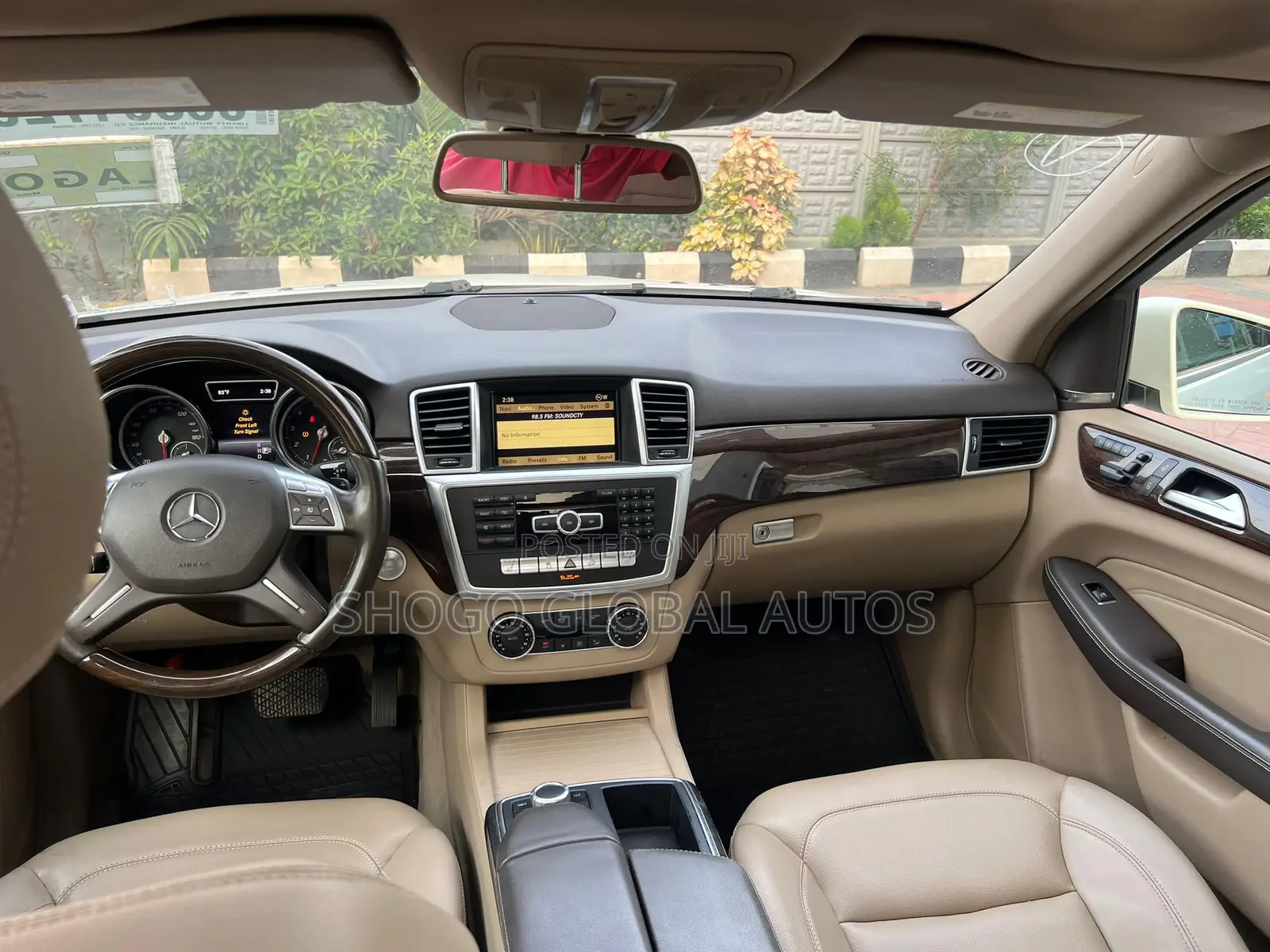 Mercedes-Benz M Class ML 350 4Matic 2012 White