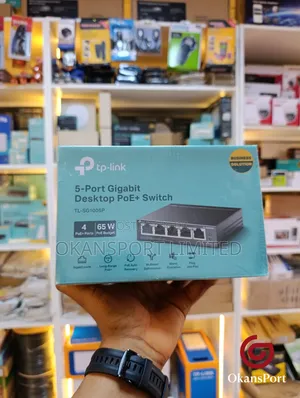 Tp-Link 5 Port Gigabit Poe Switch 10/100 Tlsg105 Tl-Sf1005d Tl-Sg1005p