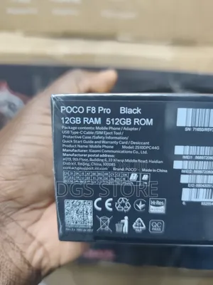 New Xiaomi Poco F7 Pro 512 GB Black