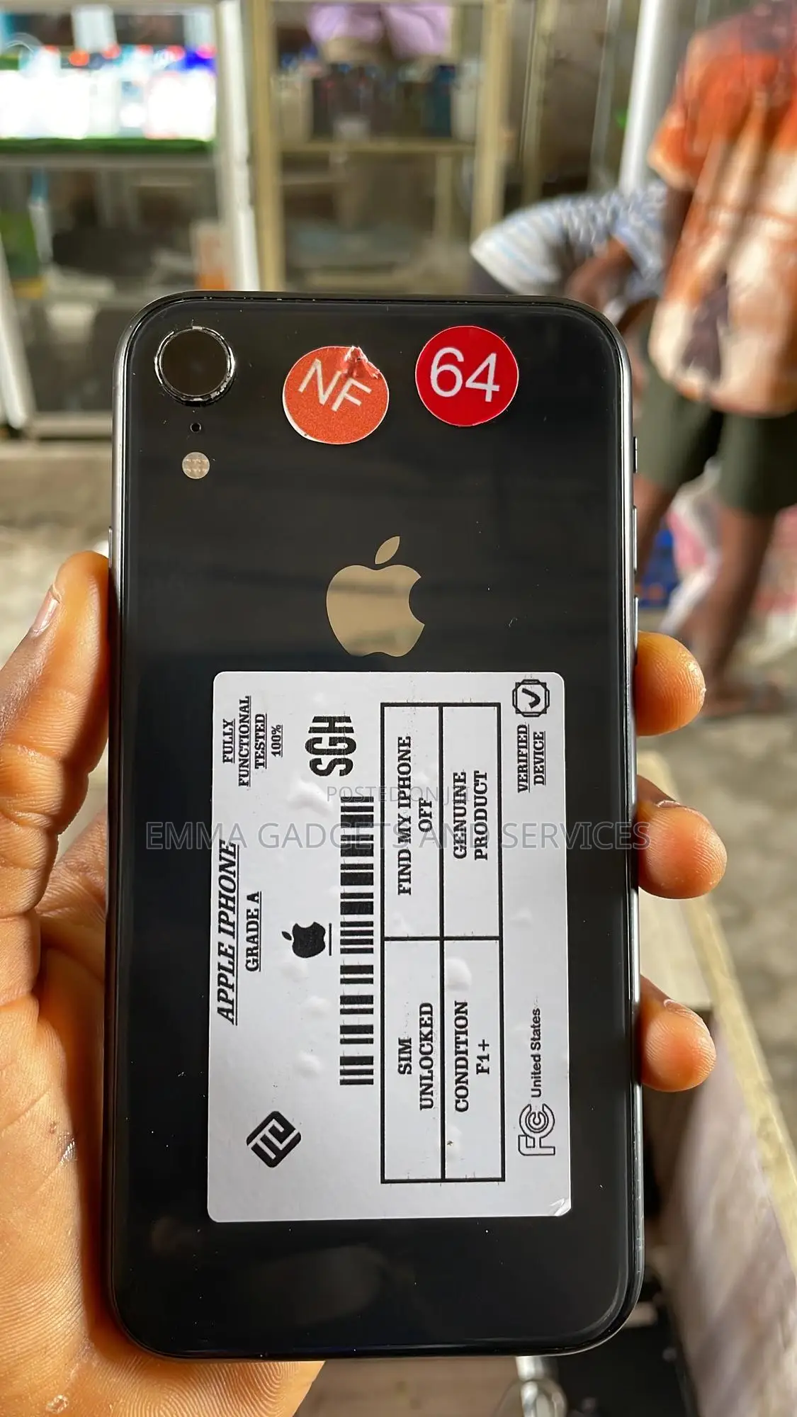 Apple iPhone XR 64 GB Black