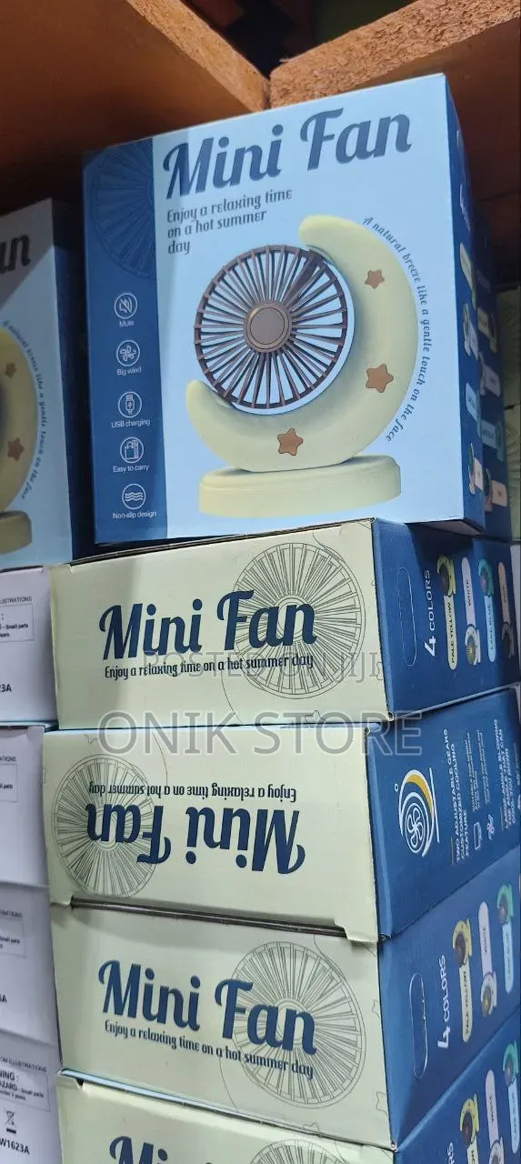 Portable Moon Mini Fan