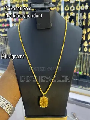 22 Karat Gold Jewelry Necklace