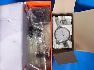 Mitutoyo Magnetic Stand And Dial Indicator.