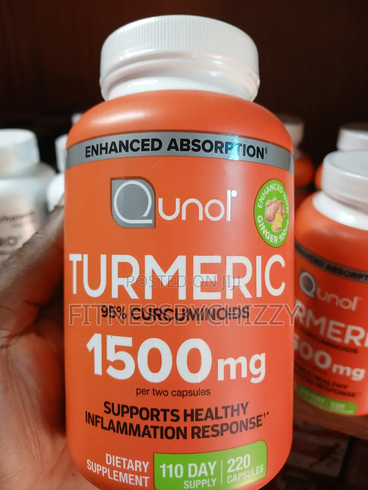 Turmeric 1500mg X 220 Capsules