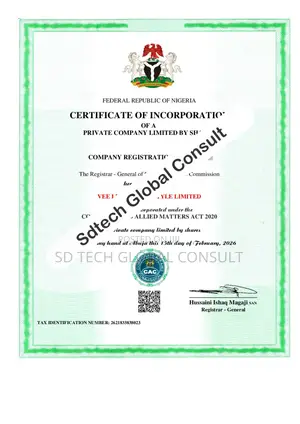 Cac Registration, Scuml, Export License | Branding Website