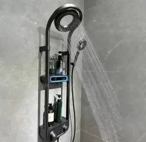 England Black Smart Standing Shower New Design