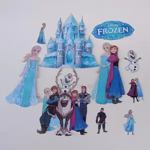 Cartoon Characters Cake Toppers - 10pcs