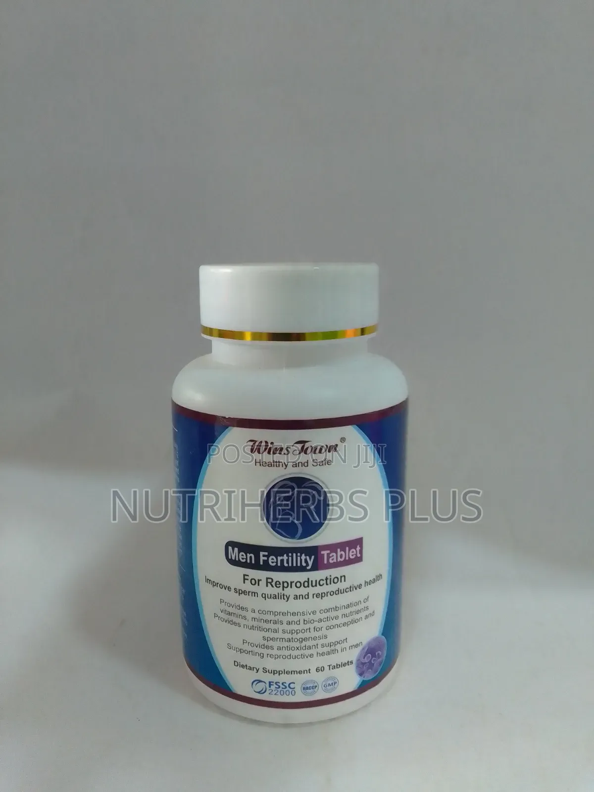 Wins Town Male Fertility Tablets: For Sperm Count, Motility Quality