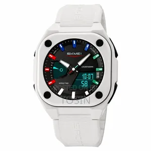 Skmei Sports Watches Rubber Straps Authentic (White) (Price Splash)