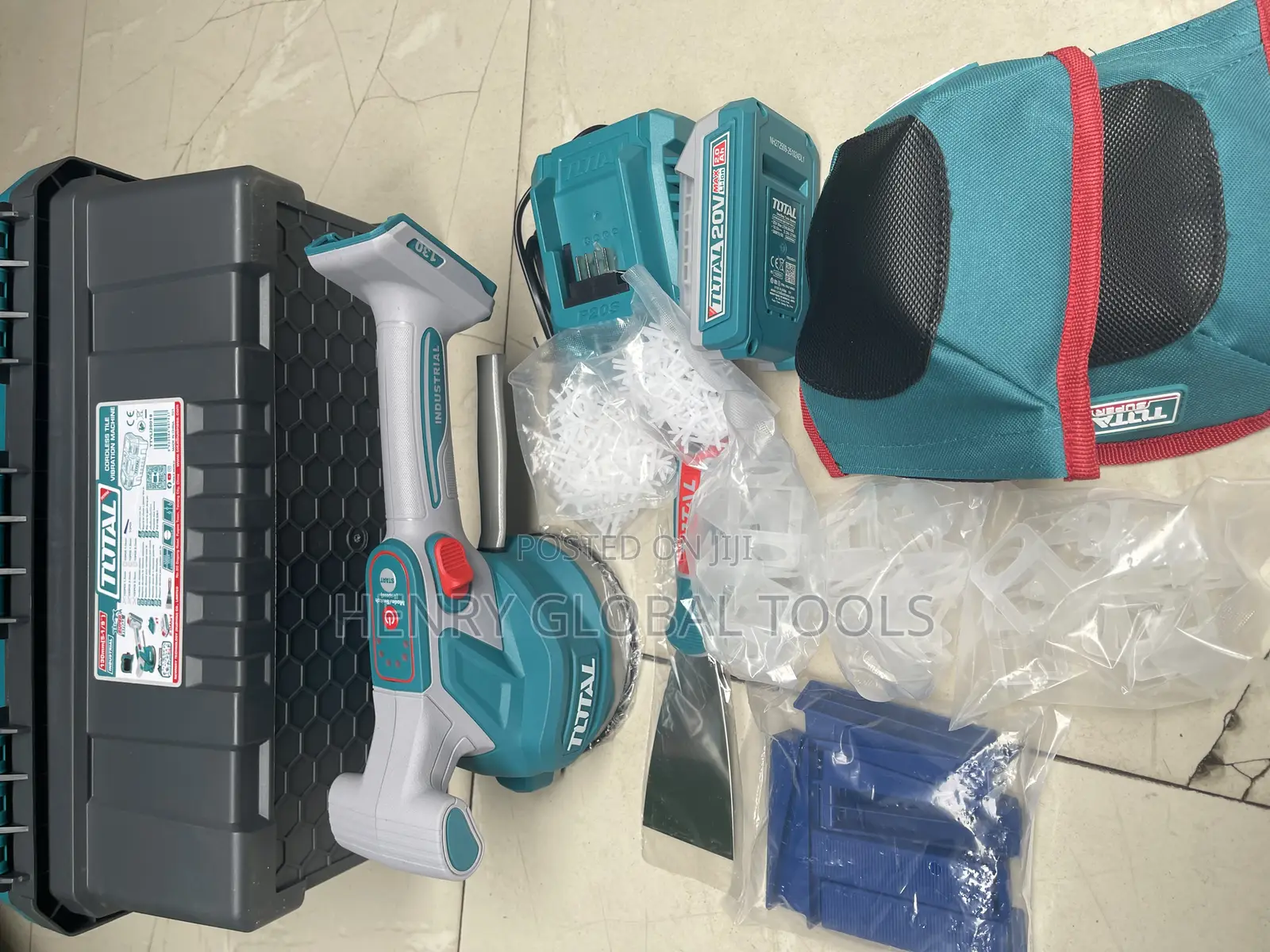 20v Total Cordless Tiles Vibrator Machine