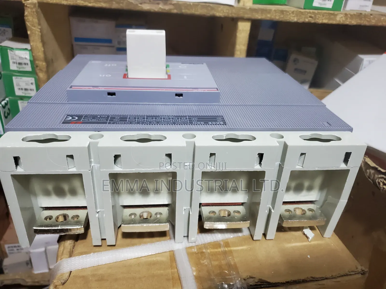 Abb Breaker 630amp 4pole Isomax
