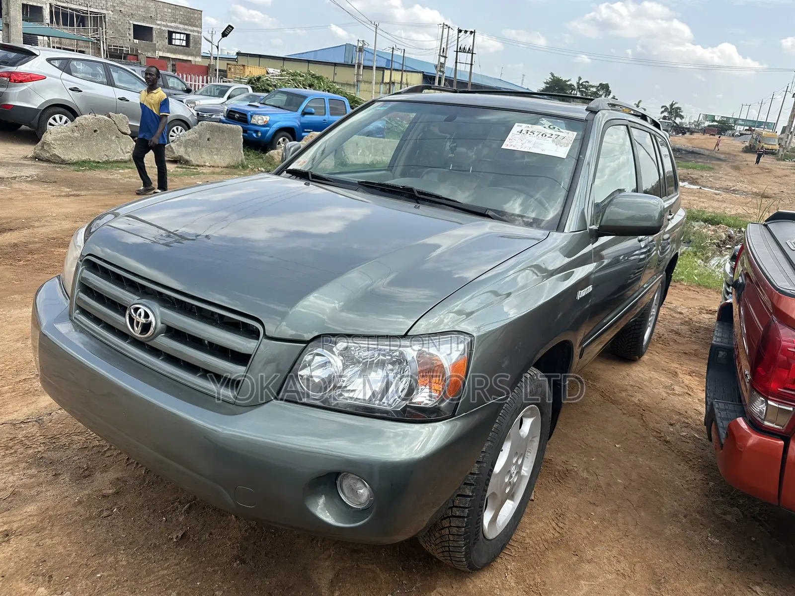 Toyota Highlander Limited V6 2006 Green