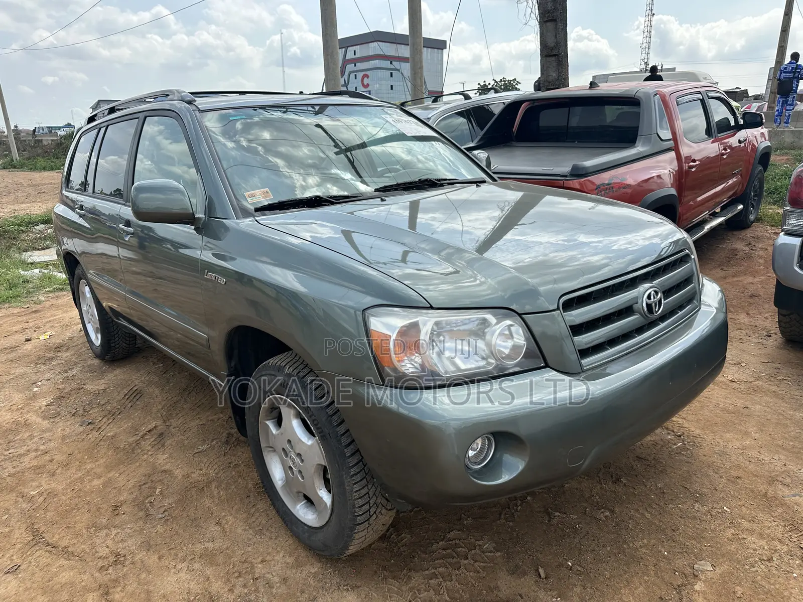 Toyota Highlander Limited V6 2006 Green