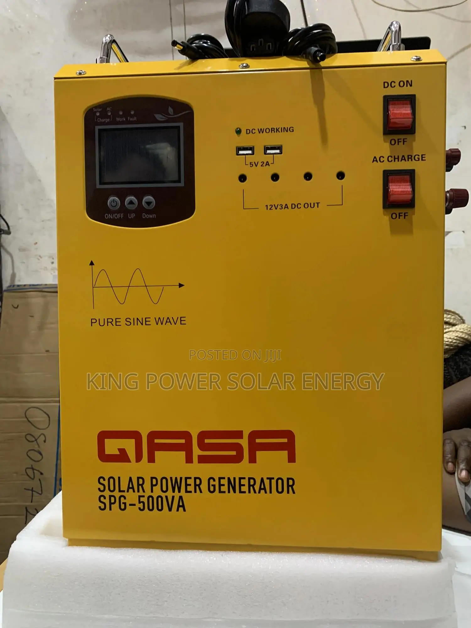 500w Qasa Solar Generator With One 400w Solar Panel Available In Bulk