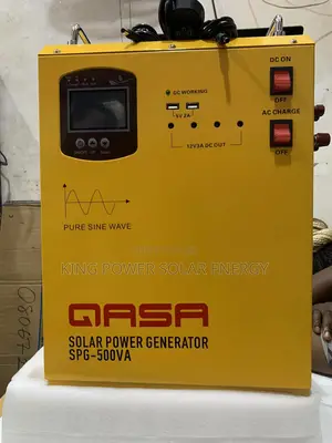 500w Qasa Solar Generator With One 400w Solar Panel Available In Bulk
